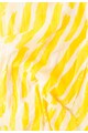 United Colors of Benetton Esarfa galben cu alb si model abstract Femei