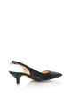 Zee Lane Pantofi slingback negri de piele Femei