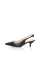 Zee Lane Pantofi slingback negri de piele Femei