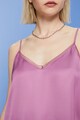 Esprit V-nyakú felső áttetsző részletekkel női