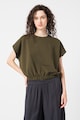 Esprit Bluza crop cu maneci scurte Femei