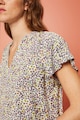 Esprit Флорална блуза с къси ръкави Жени