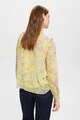 Esprit Bluza cu imprimeu floral si aspect semi-transparent Femei