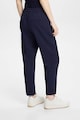 Esprit Pantaloni crop cu snur in talie Femei