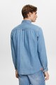 Esprit Риза от деним със стандартна кройка и джоб Мъже