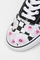 Vans Tenisi de panza cu model floral si in carouri Era Femei