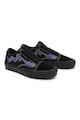 Vans Pantofi sport cu imprimeu si garnituri de piele intoarsa Skate Old Skool Barbati