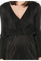 Zee Lane Collection Rochie neagra cu decolteu cache-coeur Femei