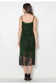 Zee Lane Collection Зелена рокля с дантелена долна част Жени