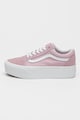 Vans Tenisi flatform cu garnituri de piele intoarsa Old Skool Stackform Femei