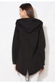 Zee Lane Denim Fekete Kabát Strasszkövekkel női