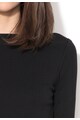 Esprit Bluza neagra cu textura striata Femei