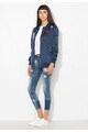 Zee Lane Denim Jacheta bomber bleumarin Femei