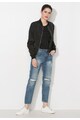 Zee Lane Denim Jacheta bomber neagra Femei