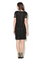 Vero Moda Rochie de dantela neagra cu maneci scurte Soffi Femei