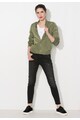 Zee Lane Denim Jacheta bomber verde militar Femei