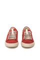 Zee Lane Collection Червени велурени спортни обувки с перфорации Мъже