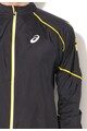 Asics Jacheta neagra rezistenta la vant Speed Barbati