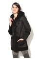 Glamorous Cojoc negru de piele shearling sintetica Femei