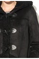 Glamorous Черно палто от изкуствена кожа Жени