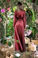 MIAU by Clara Rotescu Scarlet csillámos hosszú ruha női