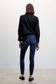 Mango Isa crop skinny fit farmernadrág női