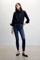 Mango Isa crop skinny fit farmernadrág női