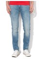 Big Star Jeansi skinny bleu cu aspect decolorat Jeffray Barbati