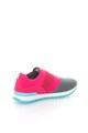 United Colors of Benetton Tenisi slip-on roz aprins cu gri inchis Femei