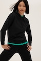 Marks & Spencer Kapucnis egyszínű pamuttartalmú pulóver női