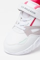 U.S. Polo Assn. Tépőzáras sneaker műbőr részletekkel Lány