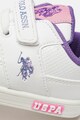 U.S. Polo Assn. Спортни обувки от еко кожа с лого Момчета