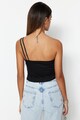 Trendyol Egyvállas crop top női