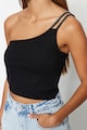 Trendyol Egyvállas crop top női