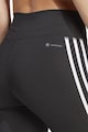 adidas Performance Essentials capri sportleggings ikonikus csíkokkal női