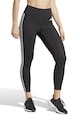 adidas Performance Essentials Fitness crop leggings logós oldalcsíkokkal női