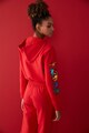 Penti Crop kapucnis pulóver Keith Haring mintával női