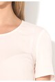 French Connection Bluza roz pal cu insertie cu pliuri Femei
