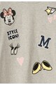 NAME IT Bluza gri deschis melange cu imprimeu Minnie Fete