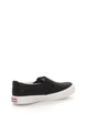 Big Star Pantofi slip-on negri stralucitori Femei