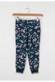 Pepe Jeans London Pantaloni jogger din lyocell cu model floral Liz Fete