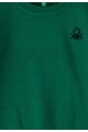 United Colors of Benetton Pulover verde tricotat fin Baieti