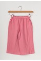 United Colors of Benetton Pantaloni roz mineral cu talie elastica cu volan Fete