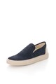 Zee Lane Pantofi slip-on de piele si piele intoarsa, cu perforatii Barbati