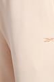 Reebok Pantaloni sport cu talie inalta si detaliu logo Classics Femei