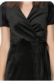 Zee Lane Collection Rochie neagra petrecuta si catifelata Femei