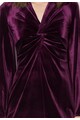 Zee Lane Collection Rochie violet tyrian catifelata Femei