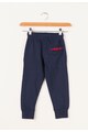 Zee Lane Kids Pantaloni sport bleumarin cu imprimeu text Baieti