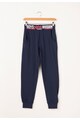 Zee Lane Kids Pantaloni sport bleumarin cu imprimeu pe talie Baieti