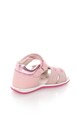 Zee Lane Sandale roz de piele cu velcro Fete